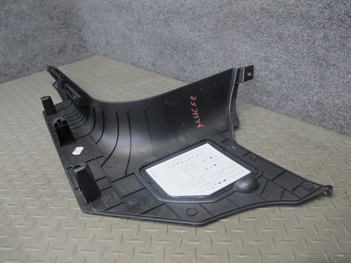 11-16 Mini R60 Countryman Set of 2 Front Left & Right Kick Trim Cover Panel OEM