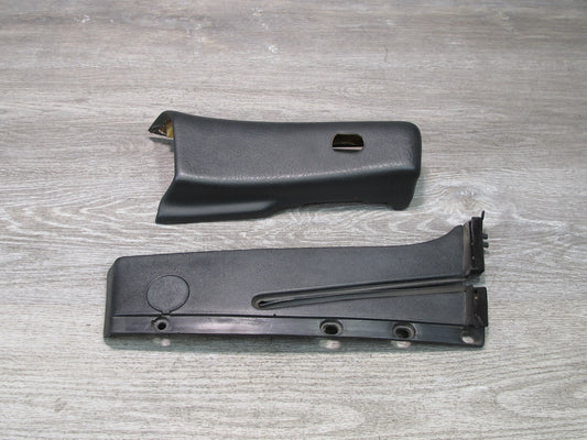 90-96 Nissan Z32 300ZX 2+0 Set of 2 Right Door Window Track Trim Cover Panel OEM