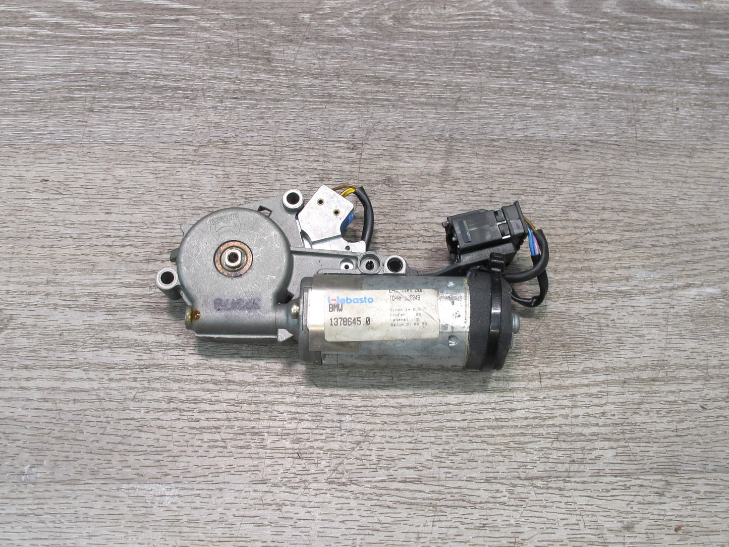 89-95 BMW E32 E34 7 5-SERIES Sedan Sunroof Window Motor Unit 1378645 OEM