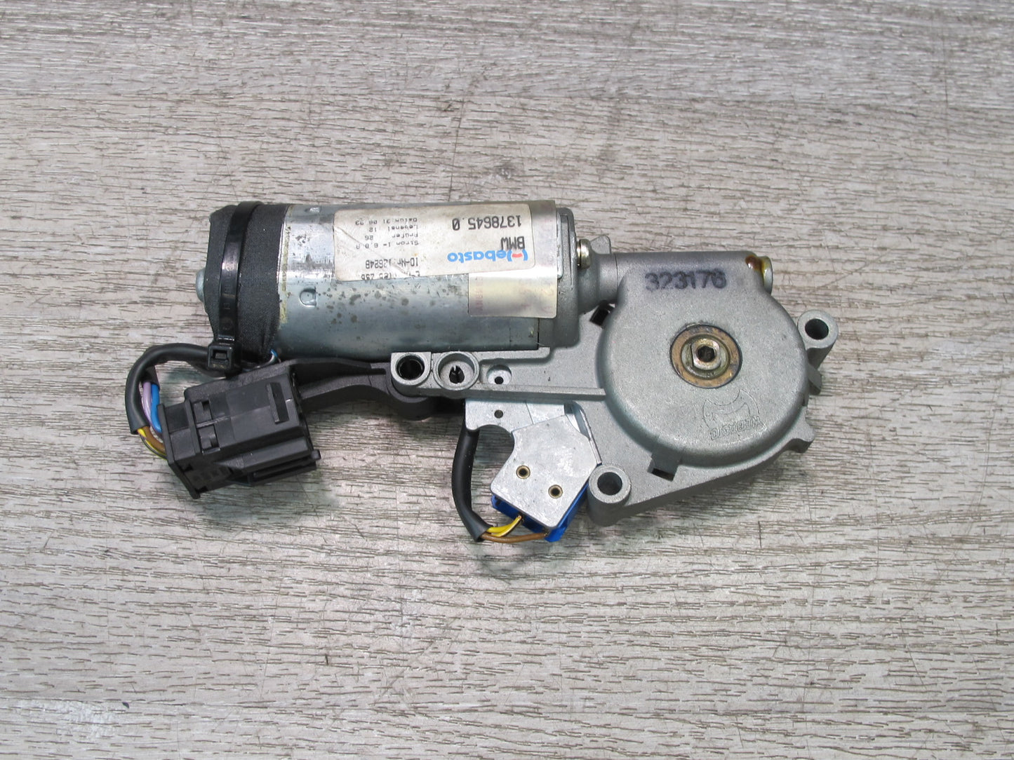 89-95 BMW E32 E34 7 5-SERIES Sedan Sunroof Window Motor Unit 1378645 OEM