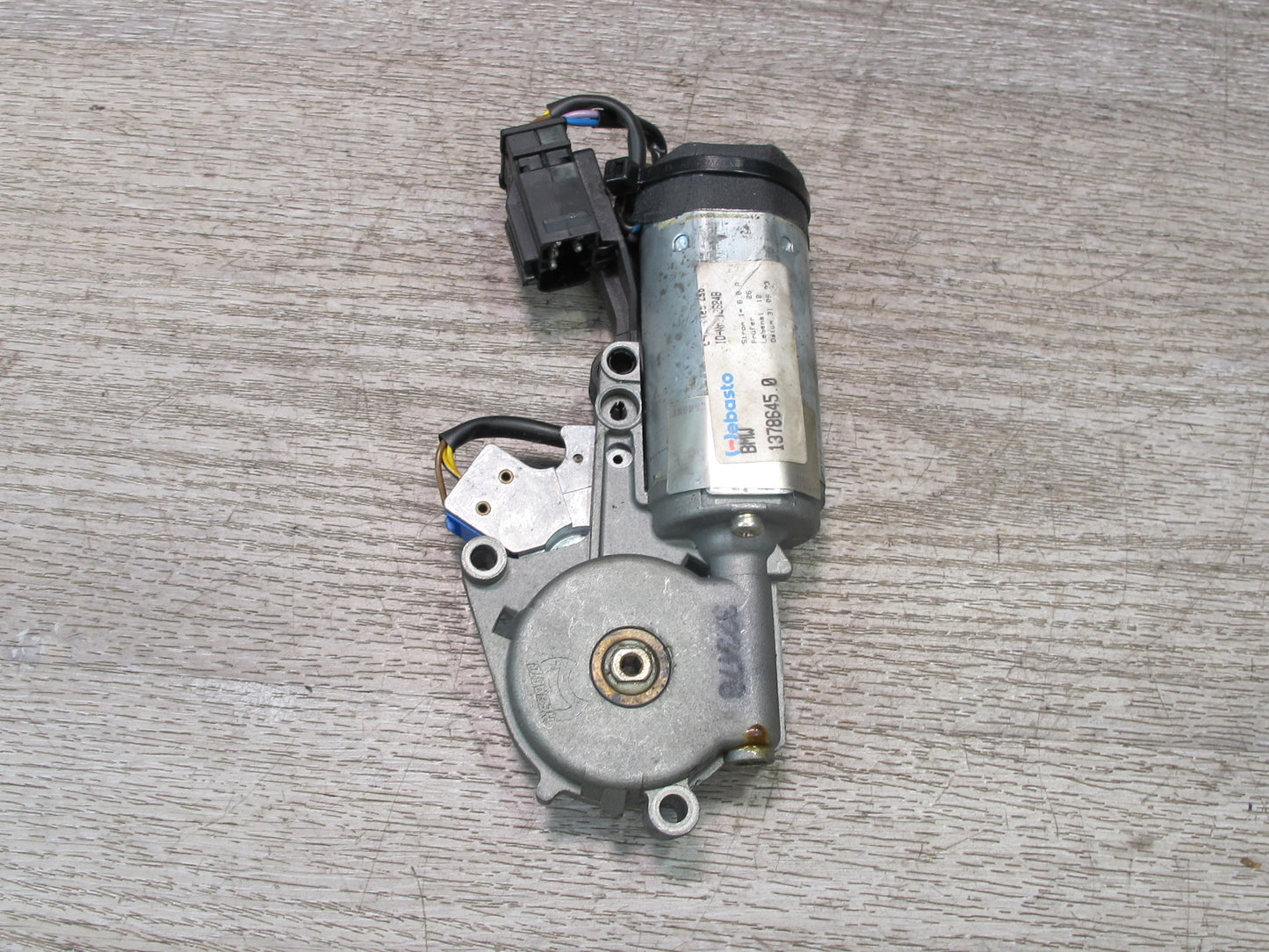 89-95 BMW E32 E34 7 5-SERIES Sedan Sunroof Window Motor Unit 1378645 OEM