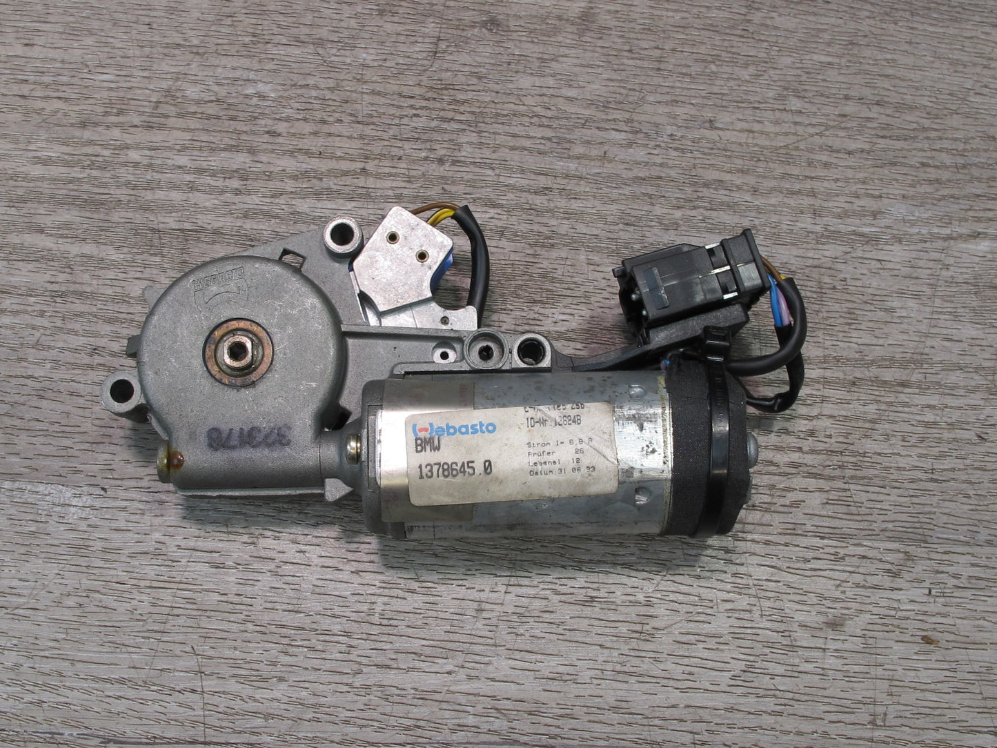 89-95 BMW E32 E34 7 5-SERIES Sedan Sunroof Window Motor Unit 1378645 OEM