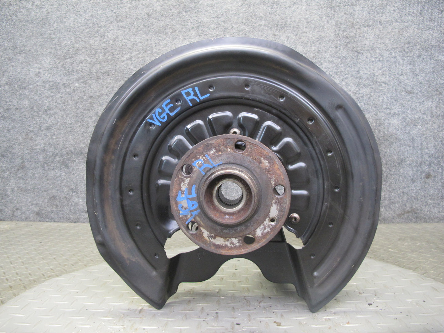 2008 VW Golf R32 VR6 AWD Rear Left Spindle Knuckle Wheel Hub Bearing OEM