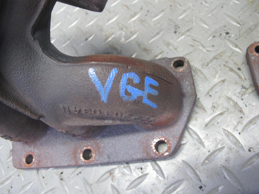 2008 Volkswagen VW Golf R32 MK5 Set of 2 Exhaust Manifold Header OEM