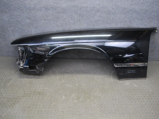 73-89 Mercedes R107 Front Left Fender Shell Cover Panel Black OEM