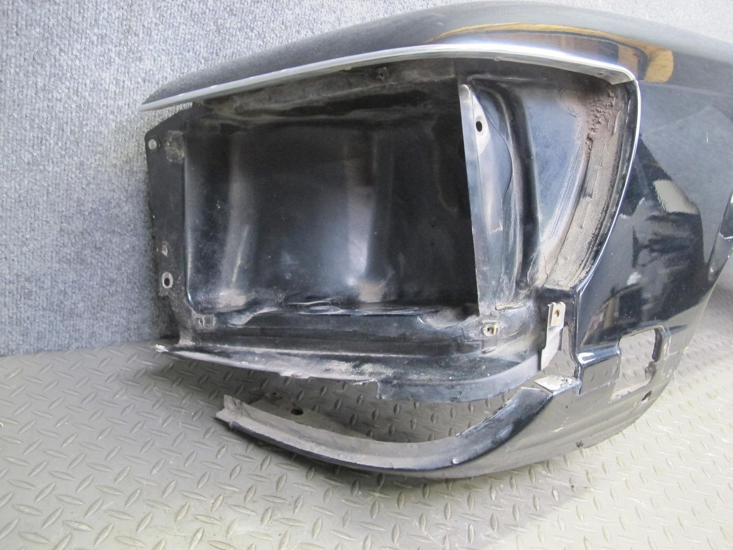 73-89 Mercedes R107 Front Left Fender Shell Cover Panel Black OEM