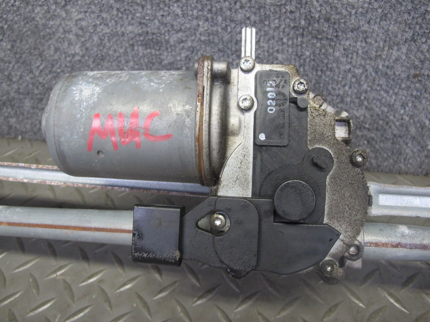 11-16 Mini Cooper R60 R61 Windshield Wiper Transmission Linkage w Motor OEM