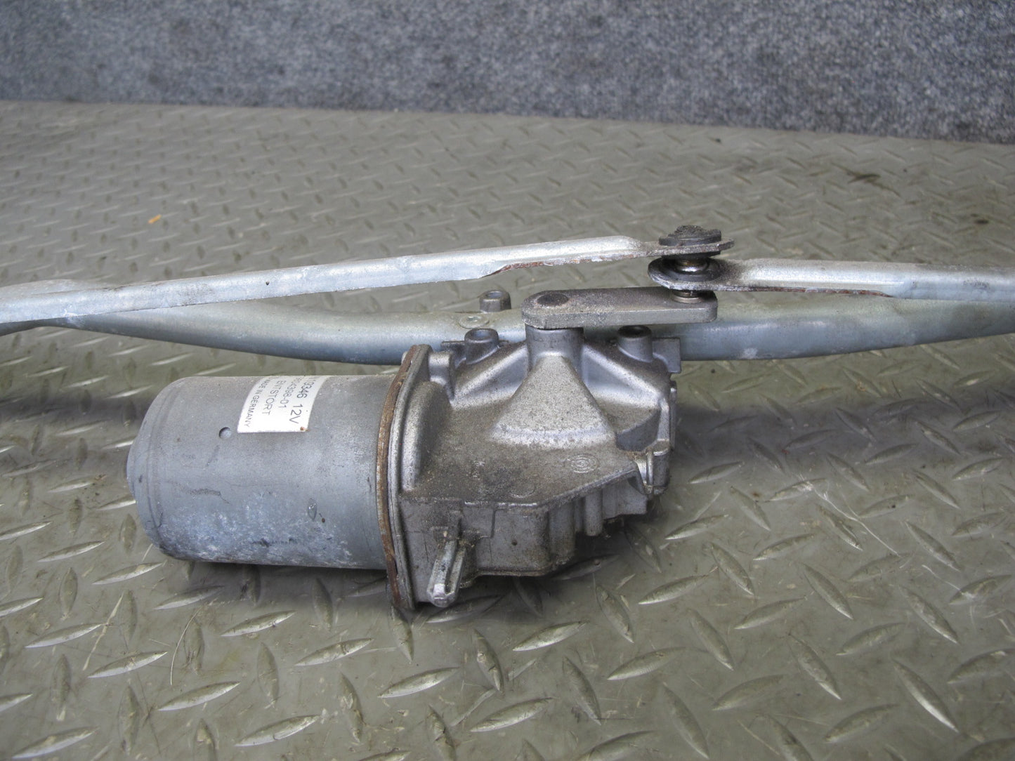 11-16 Mini Cooper R60 R61 Windshield Wiper Transmission Linkage w Motor OEM