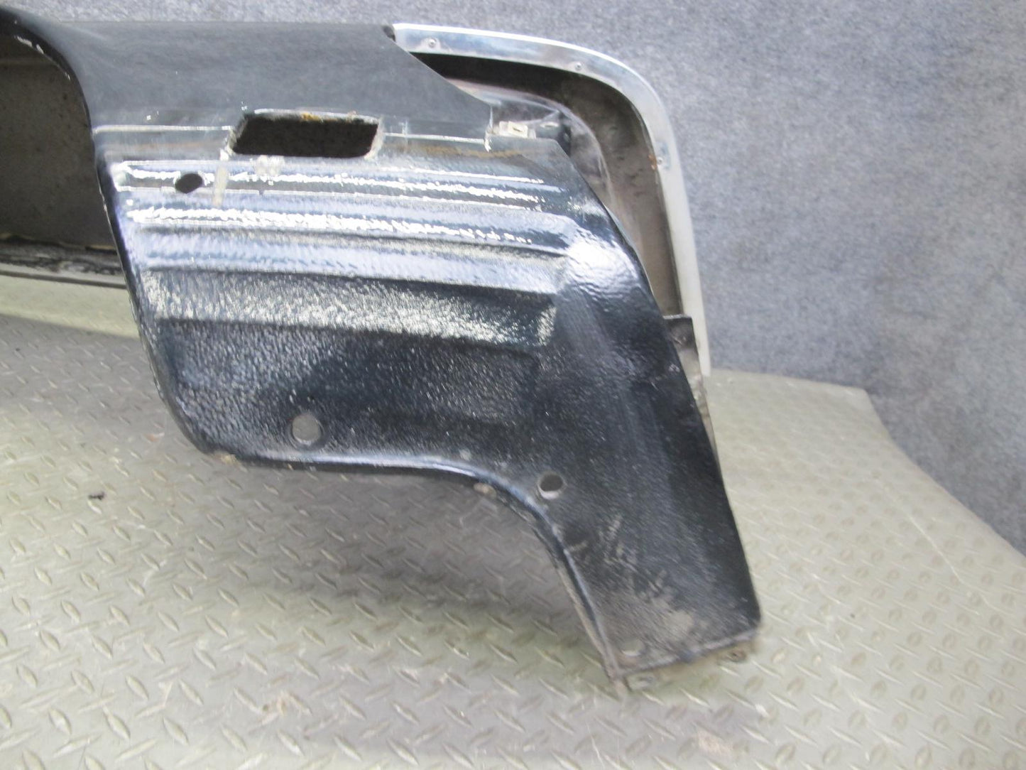 73-89 Mercedes R107 Front Right Fender Shell Cover Panel Black OEM