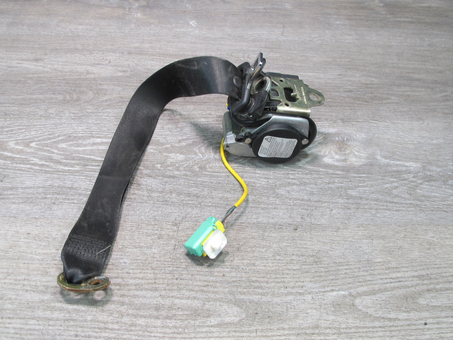06-10 PORSCHE CAYENNE 955 957 REAR RIGHT & LEFT SIDE SEATBELT RETRACTOR SET OEM