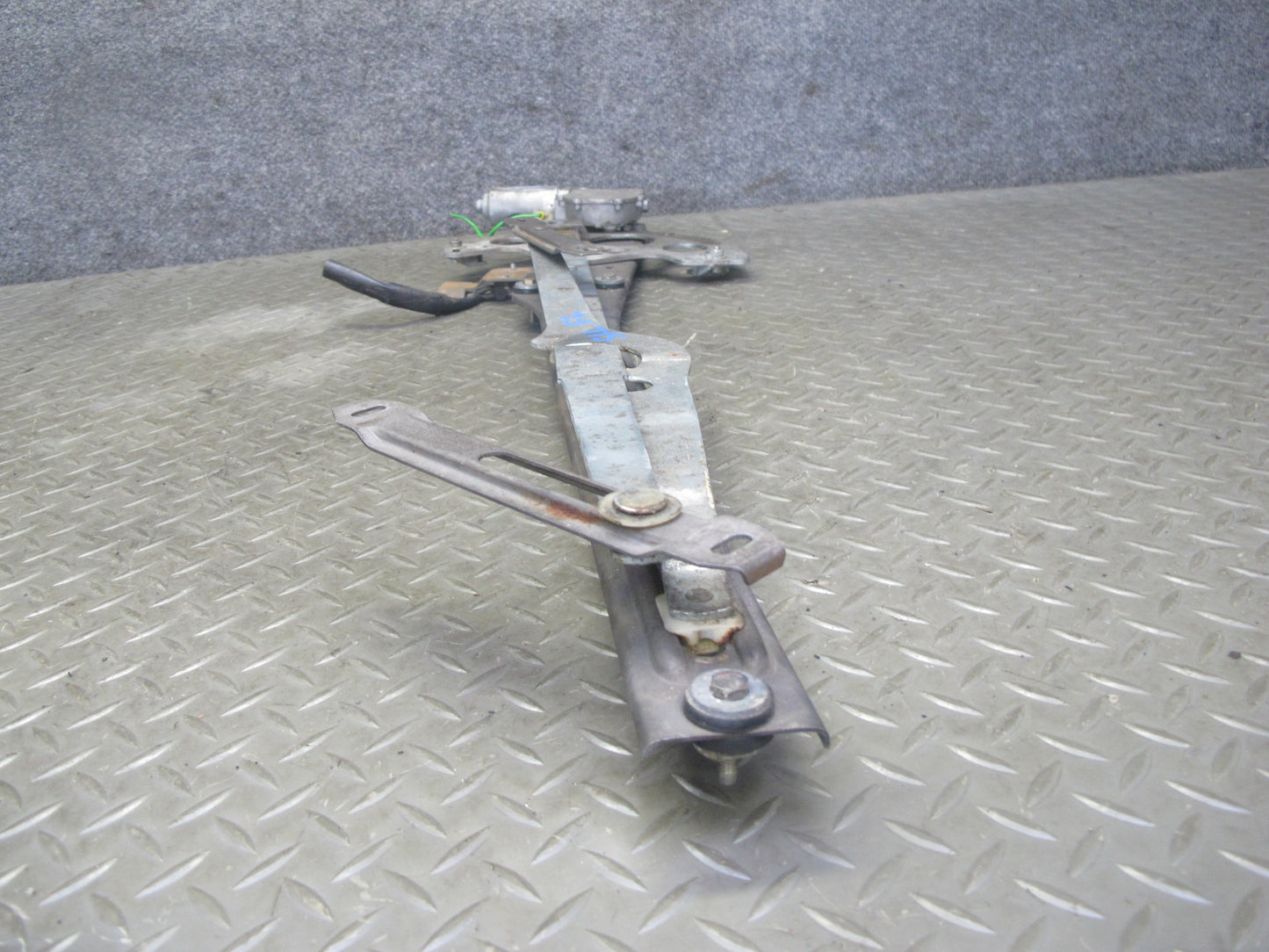 86-89 Mercedes R107 560SL Front Left Driver Door Window Regulator w Motor OEM