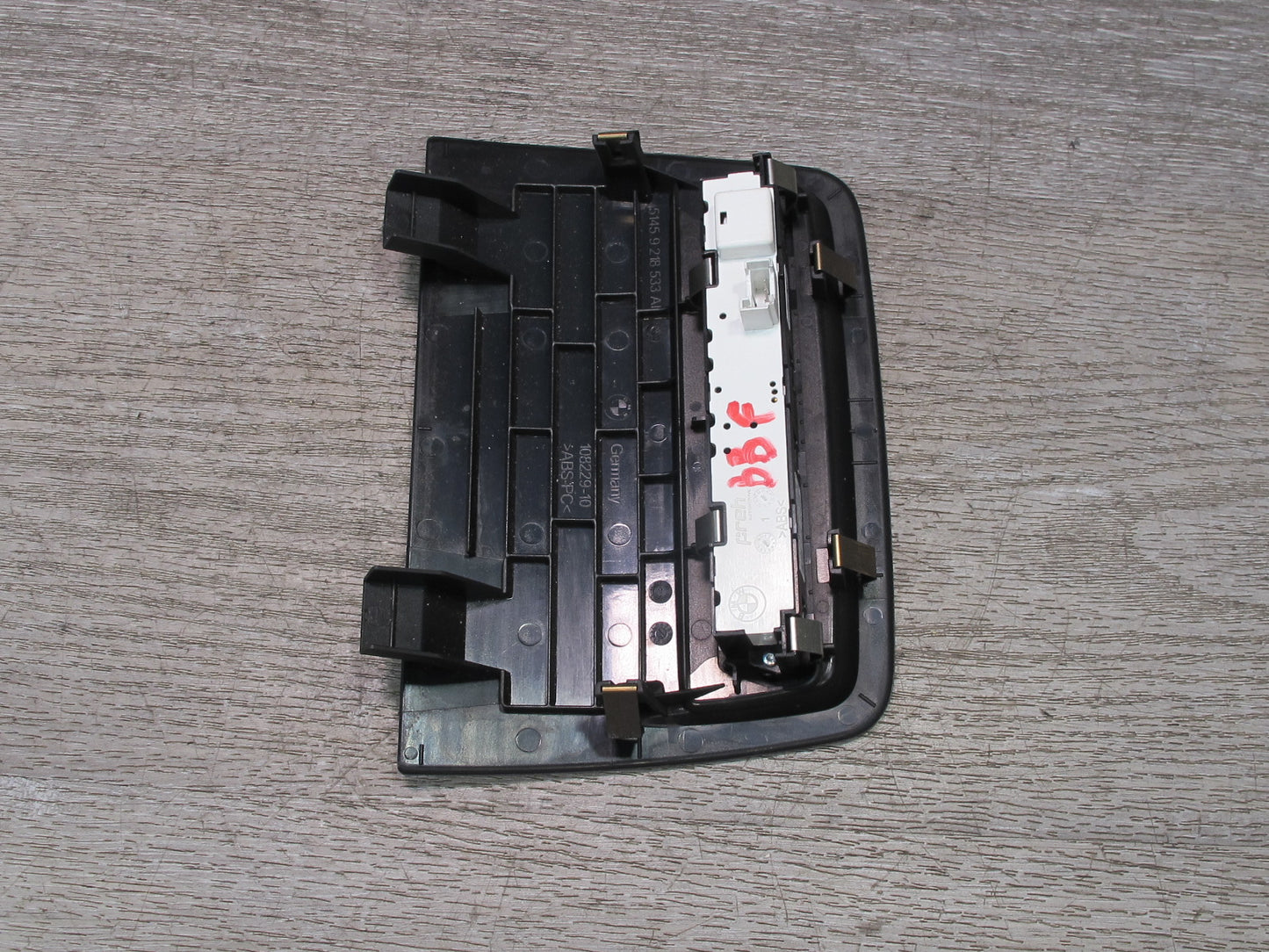 2015-2020 BMW F82 M4 Driver Assist Switch w Trim Panel 9218533