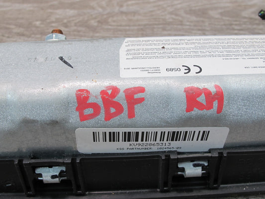 12-20 BMW F32 F33 F82 M4 FRONT RIGHT PASS SIDE UNDER DASH KNEE SRS AIRBAG OEM