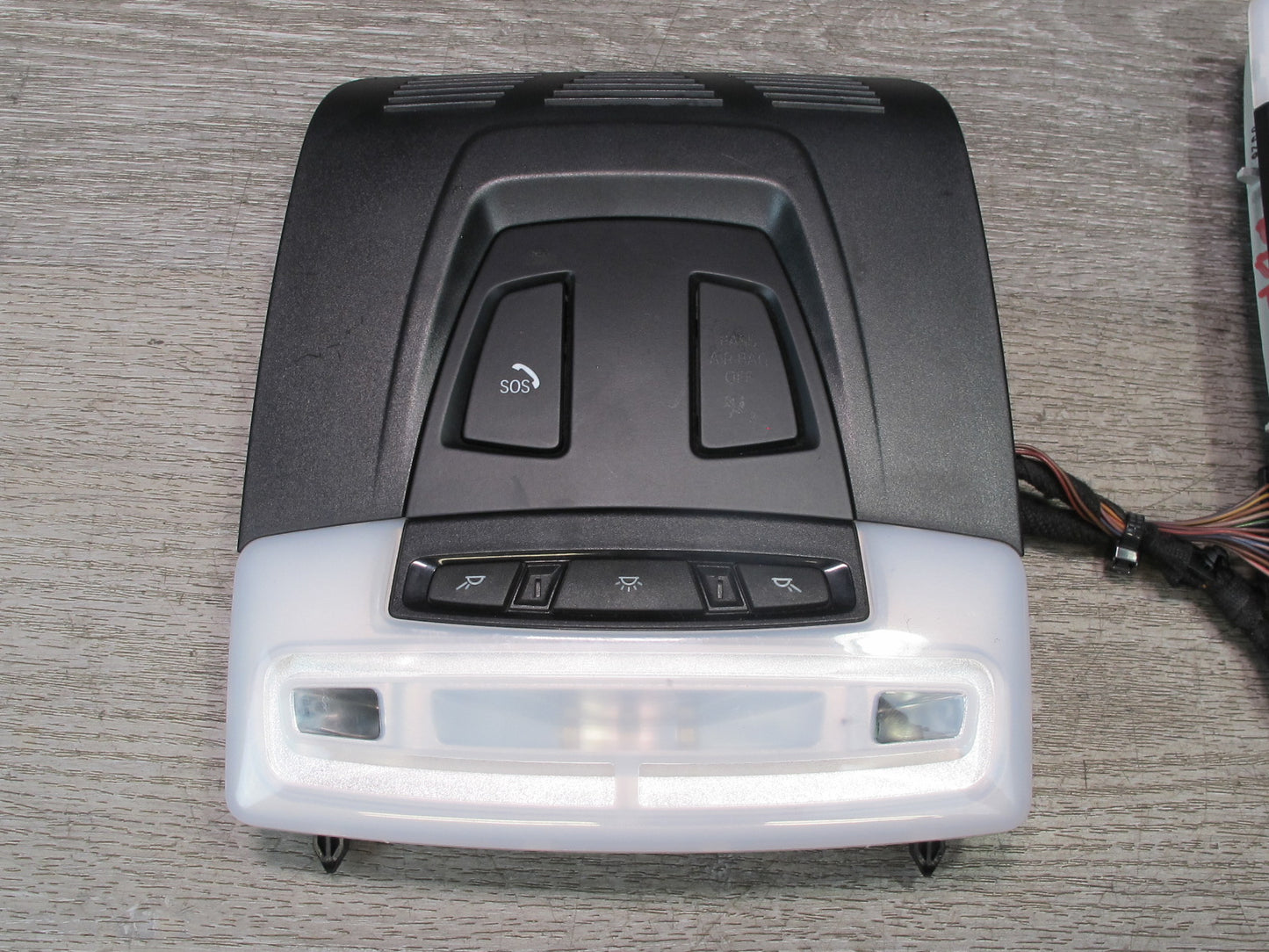 2015-2020 BMW F82 M4 Overhead Console Interior Dome Light Lamp Set of 2