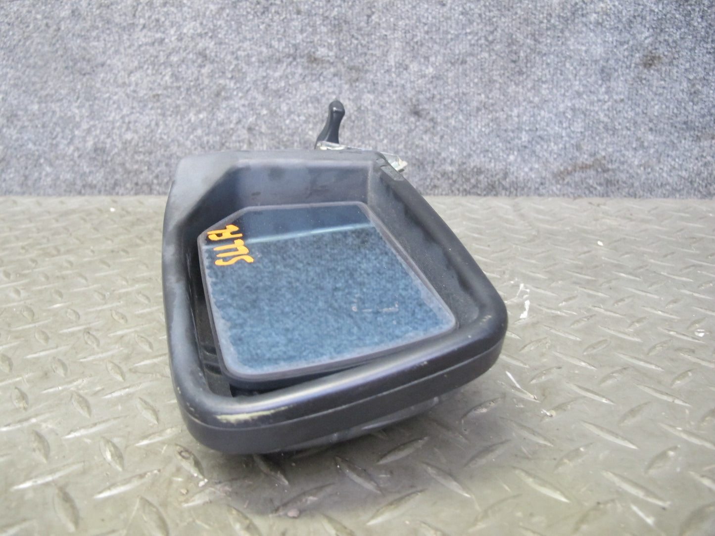 73-89 Mercedes R107 Left Door Exterior Side View Heated Manual Mirror OEM