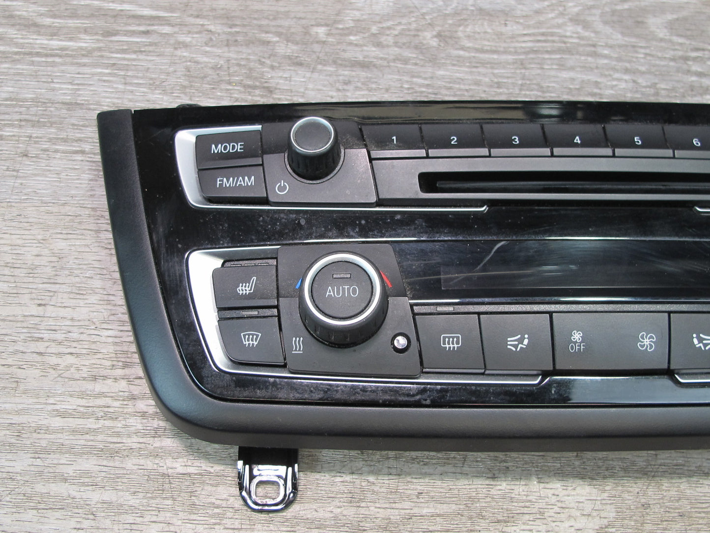 2015-2020 BMW F82 F83 Radio CD Audio A/C Heater Climate Control Switch Panel