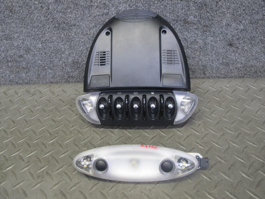 11-15 Mini Cooper R60 Countryman Overhead Console Dome Interior Light Set OEM
