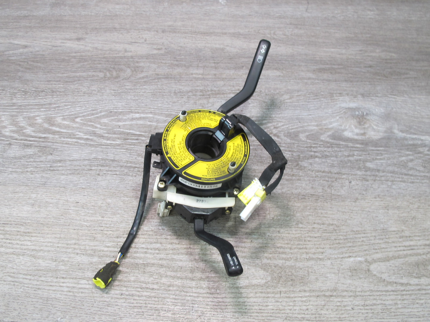 90-96 NISSAN 300ZX Z32 STEERING COLUMN MULTI SWITCH CLOCK SPRING OEM