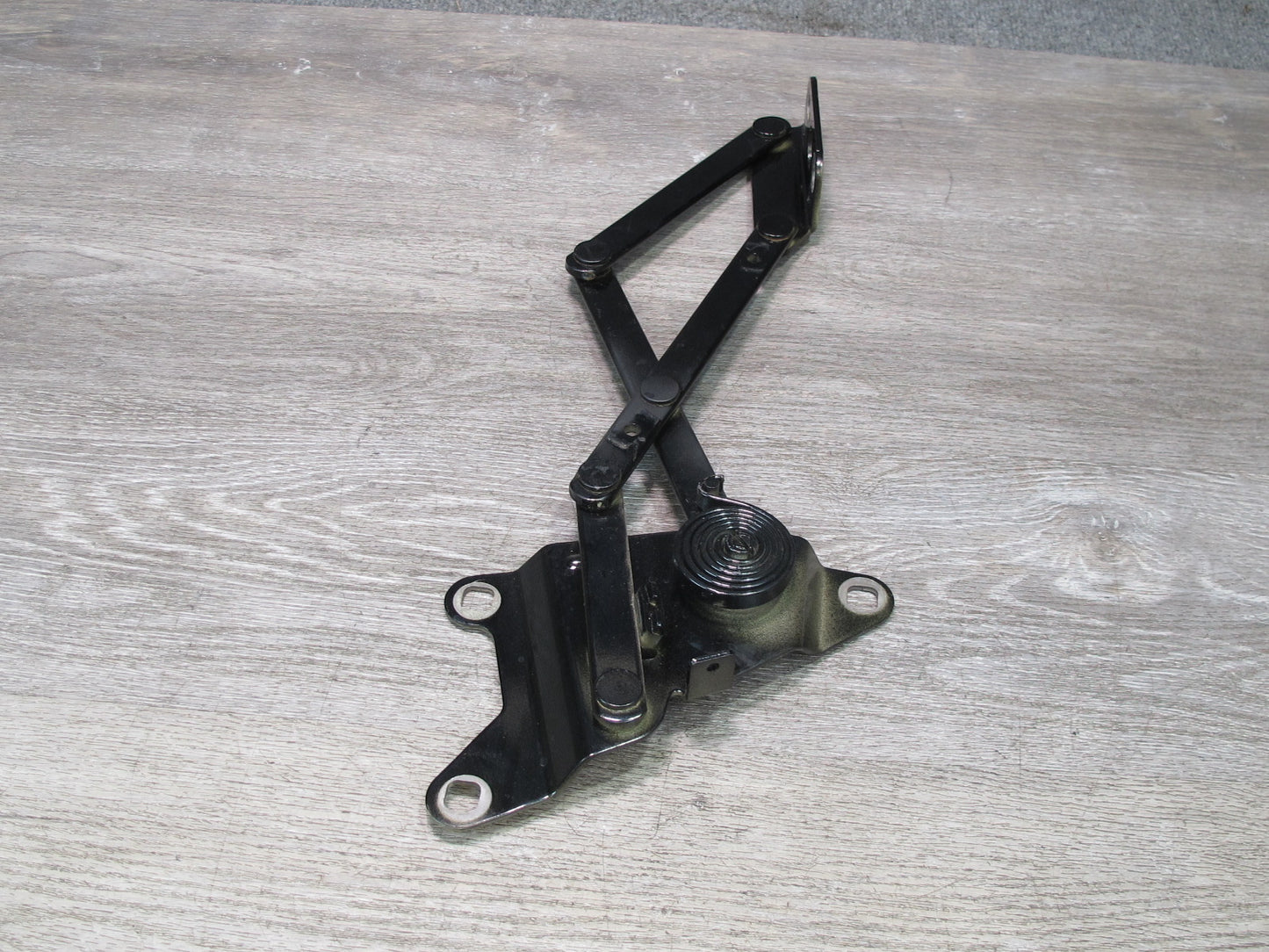 93-96 Nissan 300ZX Z32 Convertible Set of 2 Rear Trunk Lid Hinge Black OEM