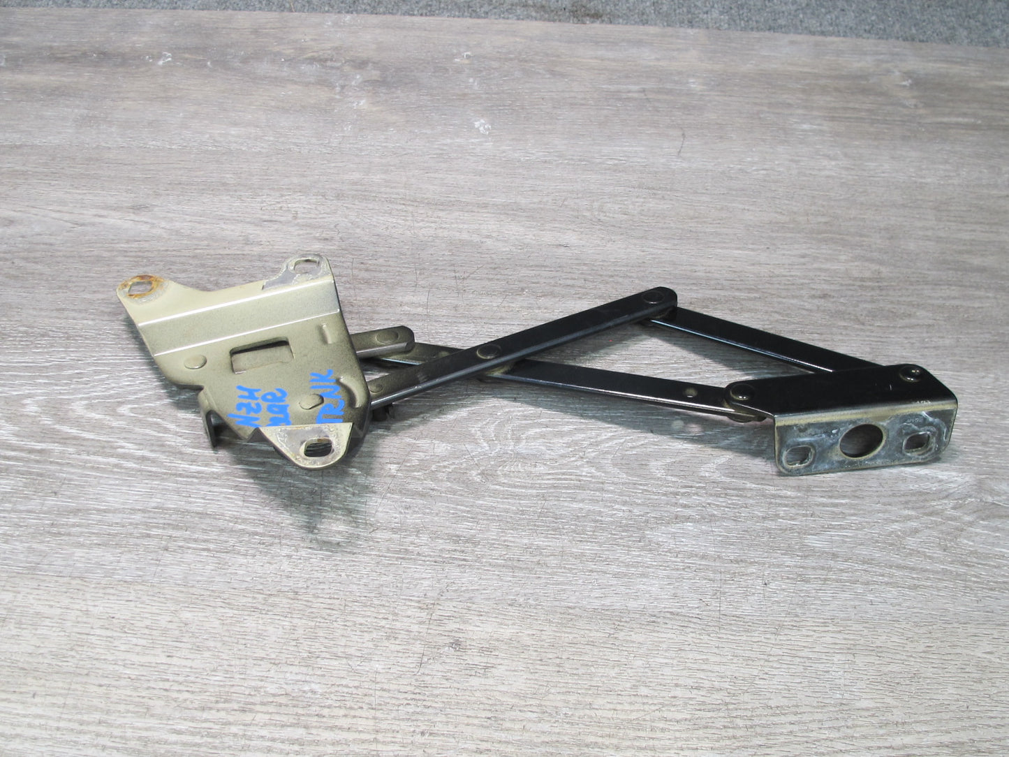 93-96 Nissan 300ZX Z32 Convertible Set of 2 Rear Trunk Lid Hinge Black OEM