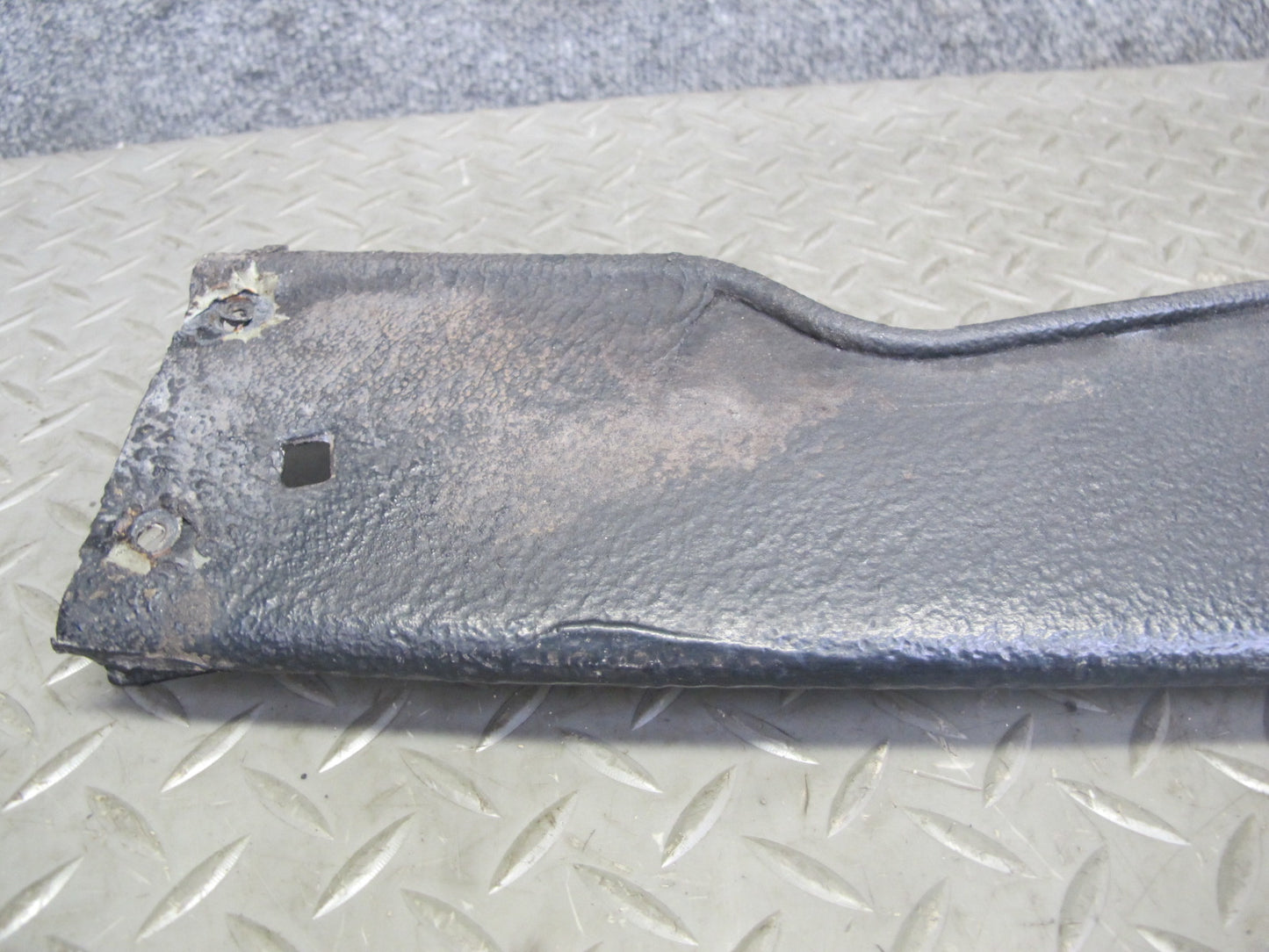 86-89 Mercedes R107 560SL Front Bumper Lower Filler Cover Molding Trim OEM