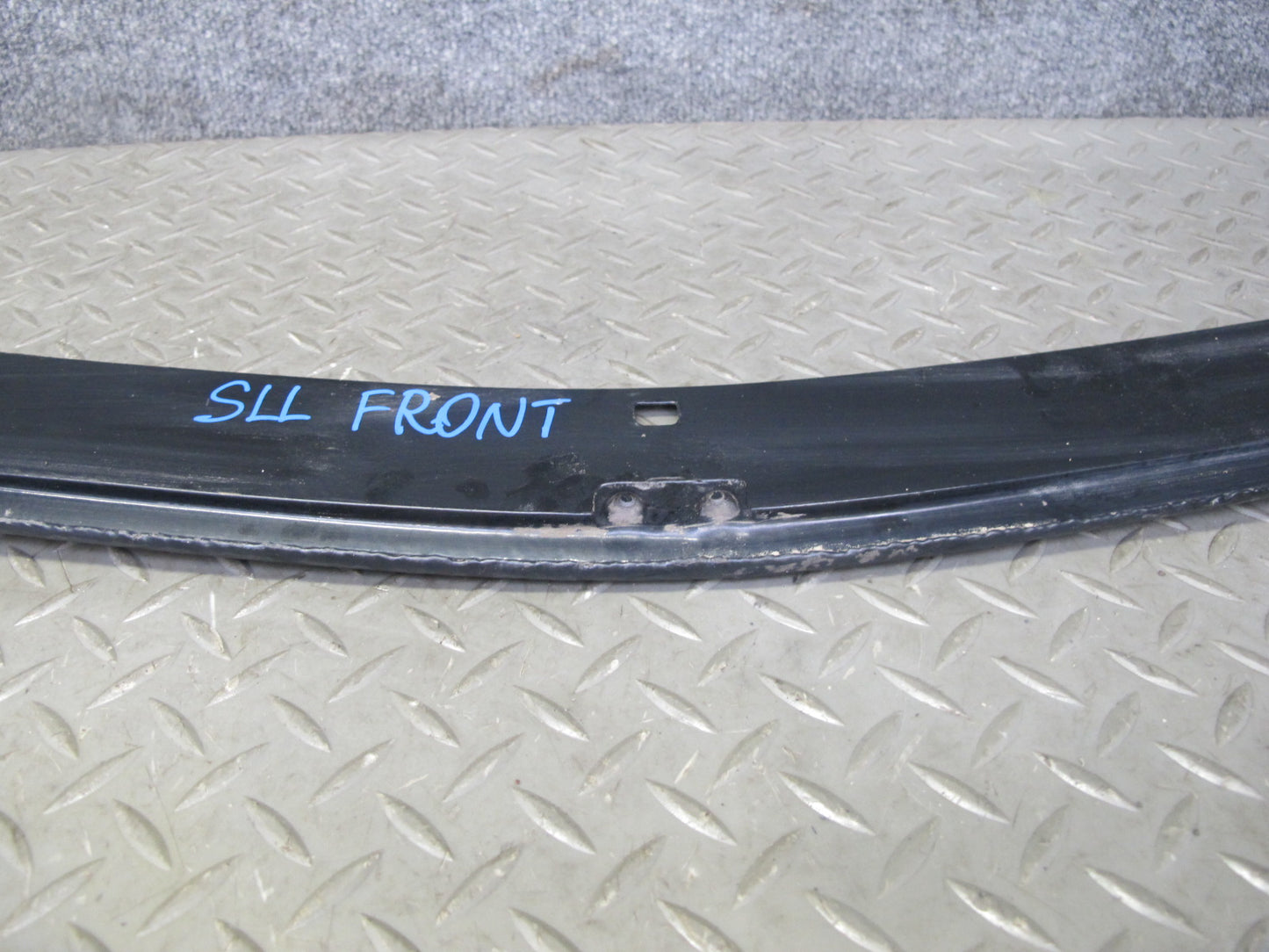 86-89 Mercedes R107 560SL Front Bumper Lower Filler Cover Molding Trim OEM