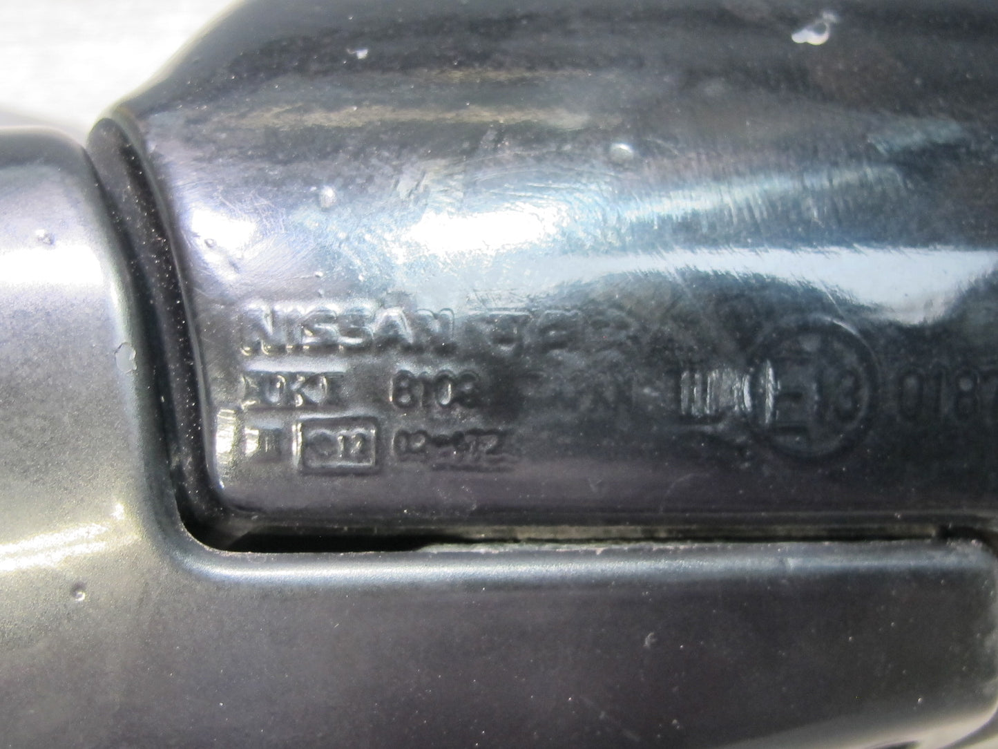 93-96 Nissan 300ZX Z32 Convertible Left Side View Heated Power Mirror Black OEM