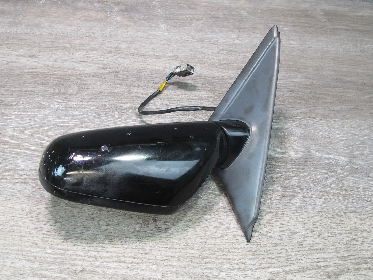 93-96 Nissan 300ZX Z32 Convertible Left Side View Heated Power Mirror Black OEM