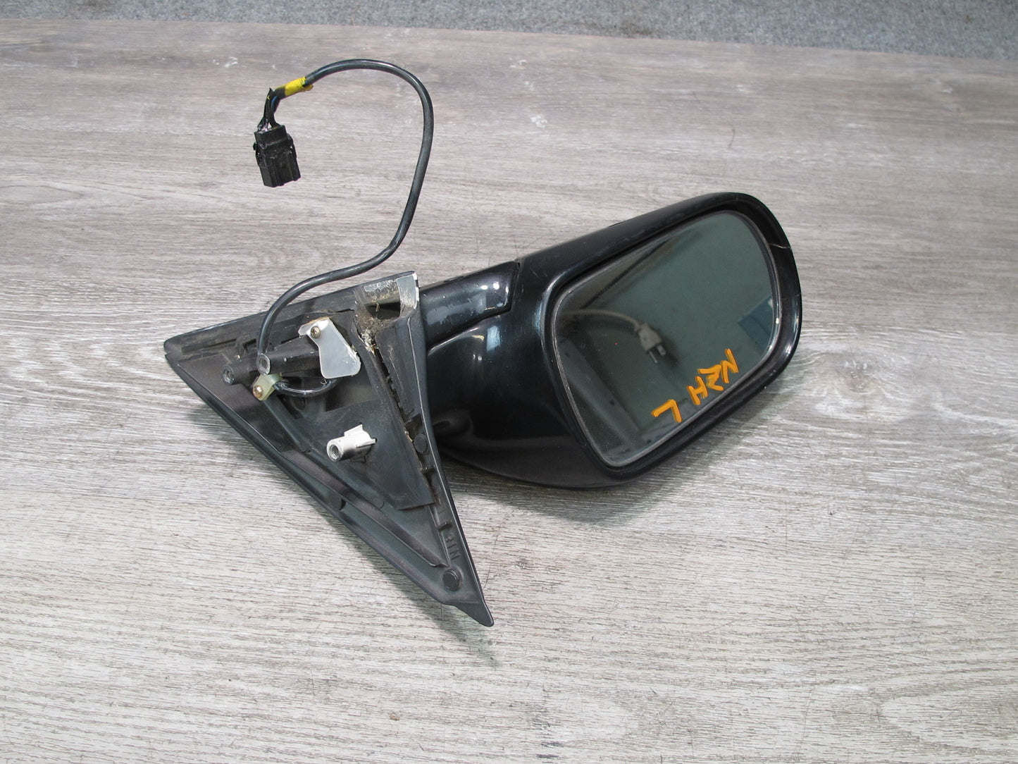 93-96 Nissan 300ZX Z32 Convertible Left Side View Heated Power Mirror Black OEM