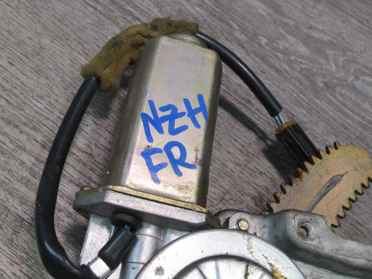 93-96 Nissan 300ZX Z32 Convertible Right Pass Door Window Regulator w Motor OEM