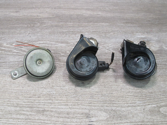 06-14 VW R32 GTI EOS Jetta High & Low Tone Note Pitch Horn Alarm Signal Set OEM