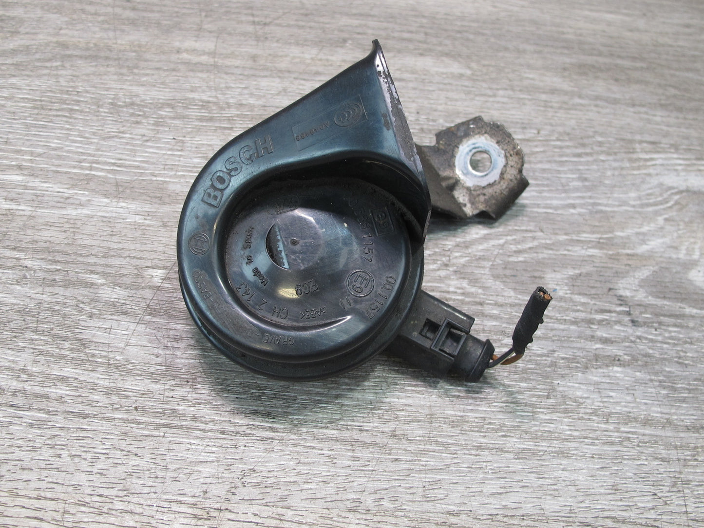 06-14 VW R32 GTI EOS Jetta High & Low Tone Note Pitch Horn Alarm Signal Set OEM