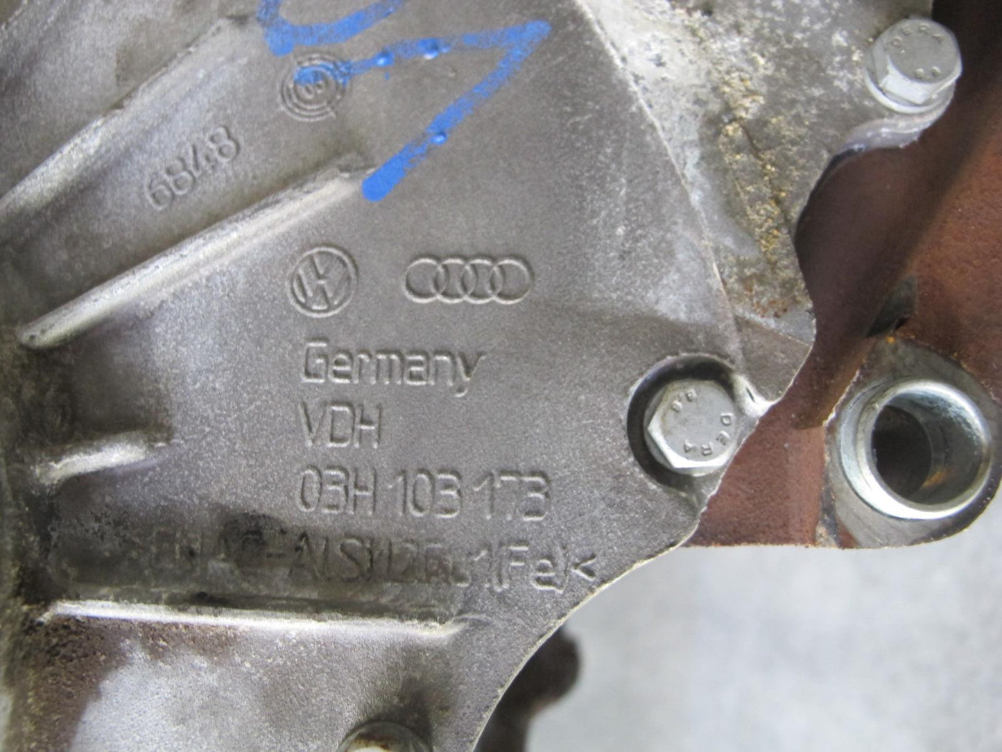 2008 VW Golf R32 MK5 EOS VR6 3.2L Cbra Engine Cylinder Block 105K Miles OEM