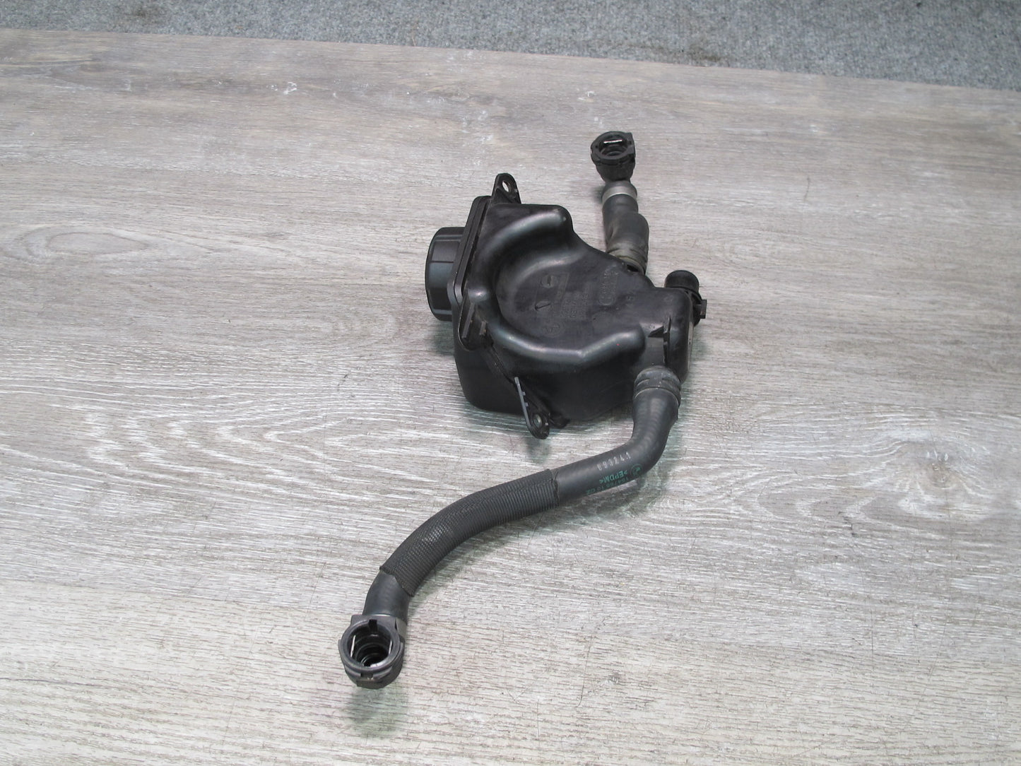 12-15 BMW F10 F12 4.4L N63 Engine Coolant Reservoir Expansion Tank w Hoses OEM