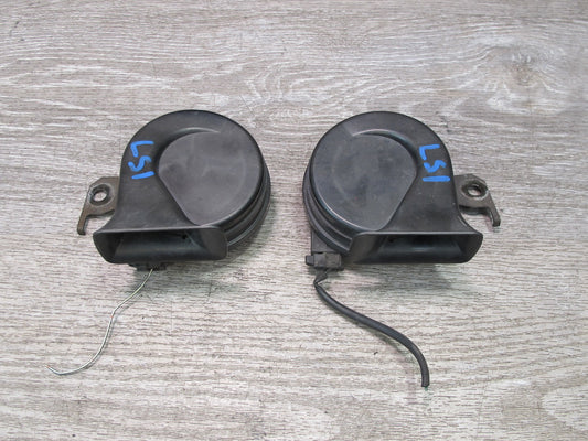 90-97 Lexus UCF20L LS400 Set of 2 High & Low Tone Note Pitch Horn Signal OEM