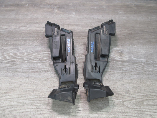 2008 VW R32 VR6 Rear Bumper Left & Right Guide Bracket Mount Support Set OEM