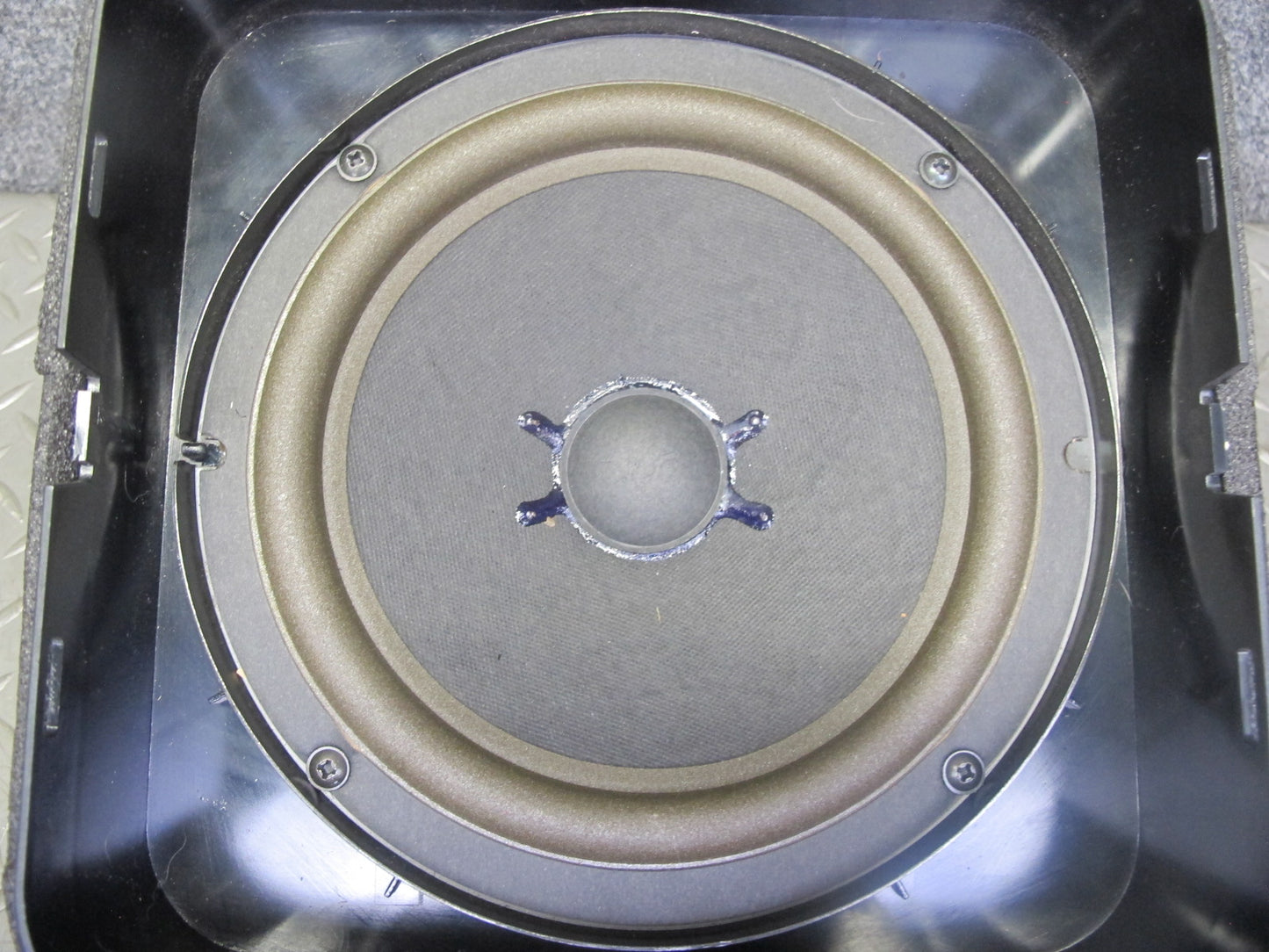 98-99 BMW E36 Convert Rear Trunk TOP Hi-fi Harman Kardon Subwoofer Speaker OEM