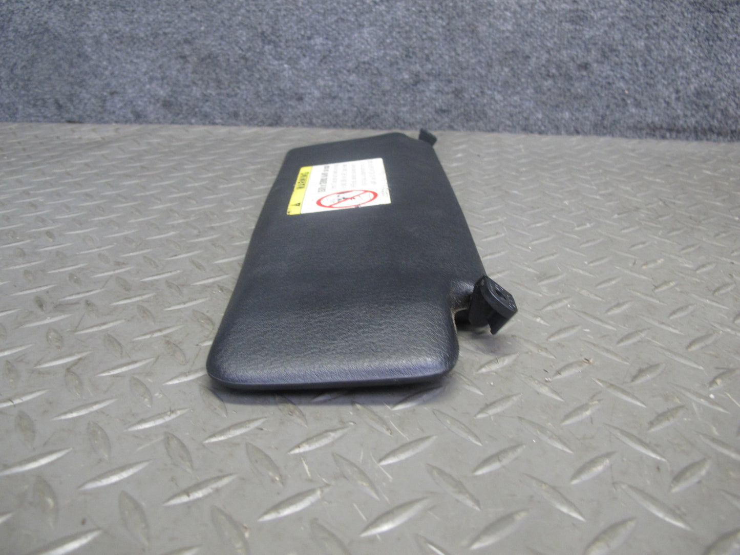 96-99 BMW E36 Convertible Set of 2 Front Left & Right Sun Visor Black OEM