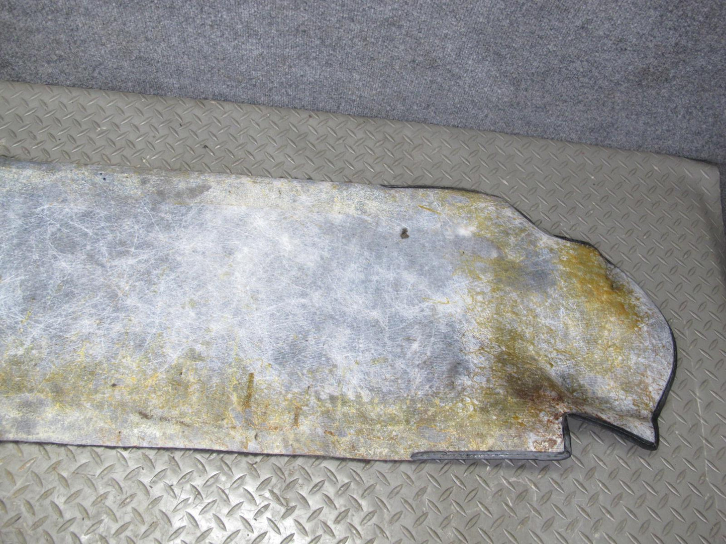 86-89 Mercedes R107 560SL Rear Trunk Floor Trim Carpet Liner Cover MAT Set OEM