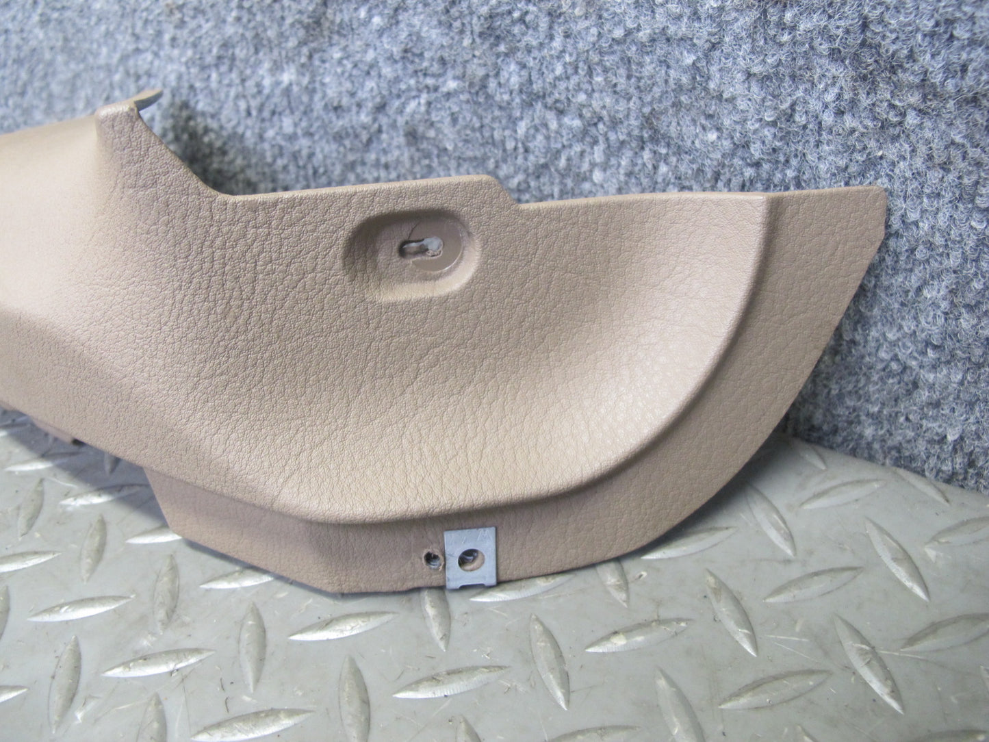 94-99 BMW E36 3-SERIES Front Right Lower Dash Trim Cover Panel Sand-beige OEM