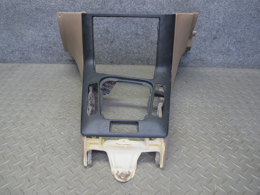 94-99 BMW E36 3-SERIES Convert Center Console Shifter Trim Cover Panel Beige OEM