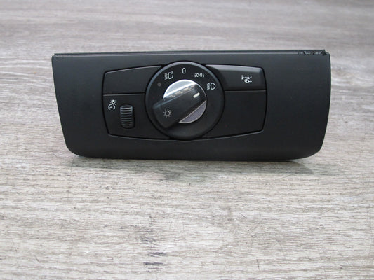 2008-2014 BMW E71 E72 X6 Headlight Lamp Dimmer Switch w Trim 9135579