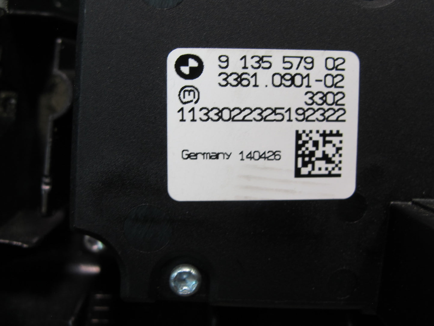 2008-2014 BMW E71 E72 X6 Headlight Lamp Dimmer Switch w Trim 9135579