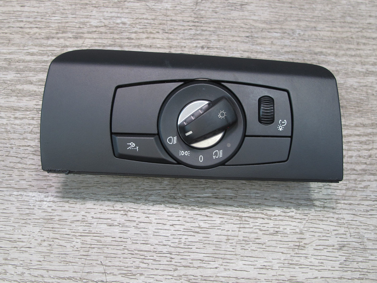 2008-2014 BMW E71 E72 X6 Headlight Lamp Dimmer Switch w Trim 9135579