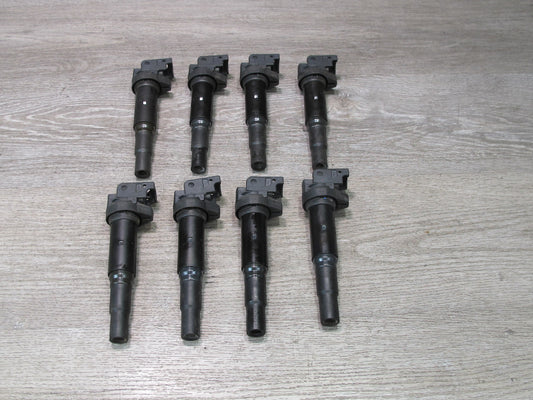 12-15 BMW F07 F10 F13 F12 550i 650i N63 Set of 8 Engine Ignition Coil OEM