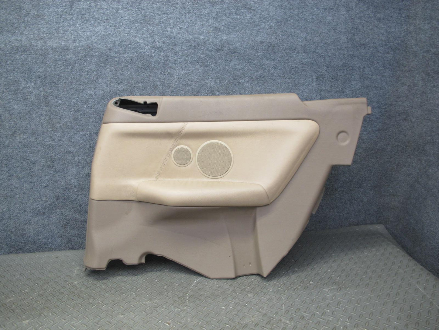 98-99 BMW E36 Convertible Rear Quarter Interior Trim Cover Panel Set Beige OEM