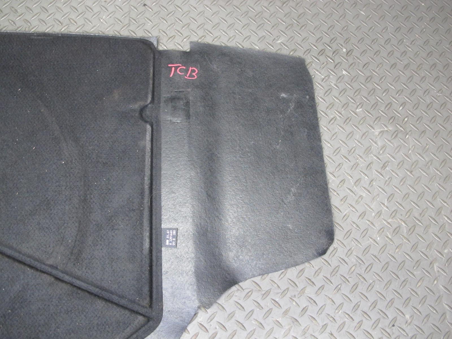 94-99 BMW E36 3-SERIES Convertible Rear Trunk Floor MAT Carpet Cover OEM