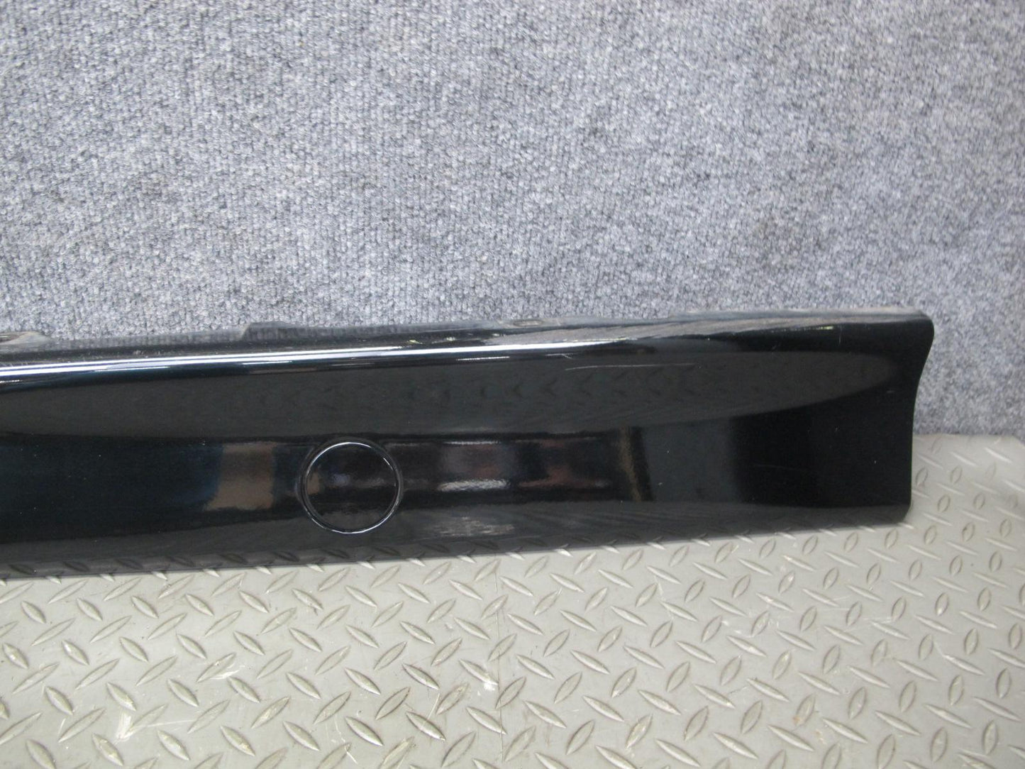 94-99 BMW E36 Coupe Convert Set of 2 Side Skirt Rocker Panel Molding Black OEM