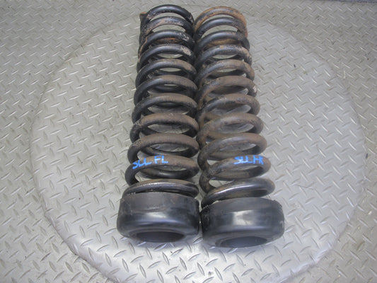 86-89 Mercedes R107 560SL Set of 2 Front Left & Right Coil Spring OEM