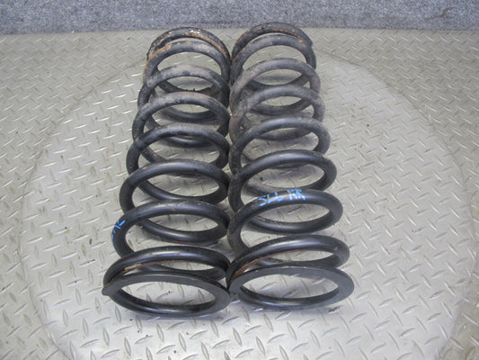 86-89 Mercedes R107 560SL Set of 2 Rear Left & Right Coil Spring OEM